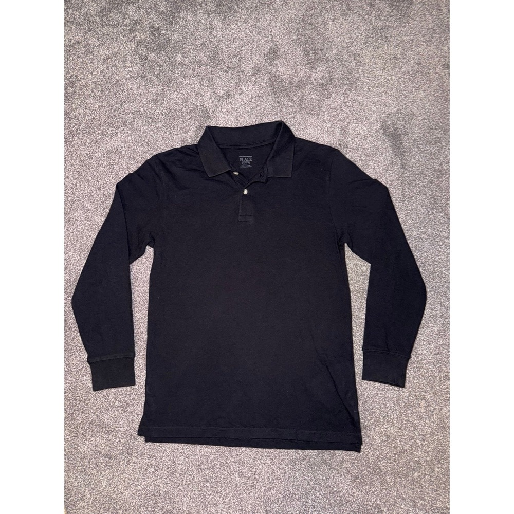 The Children's Place Youth Long Sleeve Button Down Shirt - School Uniform - XXL